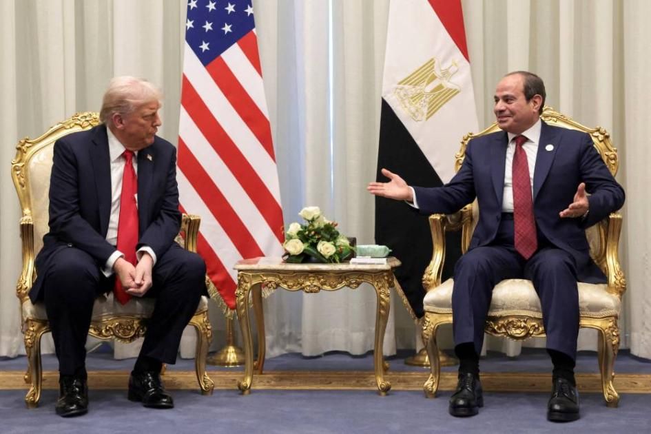 «قائد وجنرال ورجل عظيم».. ماذا قال ترامب عن السيسي في شرم الشيخ؟