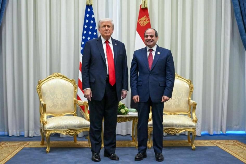 «إشادات متبادلة».. هكذا تحدث السيسي وترامب عن شراكة السلام
