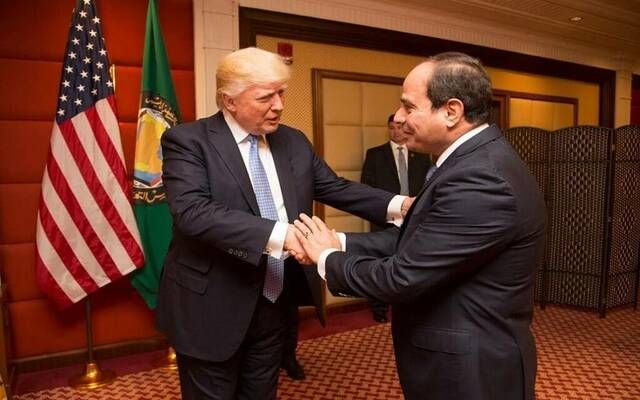 ترامب يصل إلى مصر للمشاركة في قمة شرم الشيخ للسلام