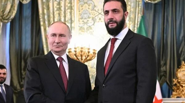 بوتين يستقبل الشرع في موسكو لأول مرة: محادثات استراتيجية وعسكرية واقتصادية استمرت ساعتين ونصف