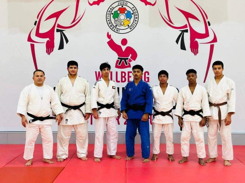بعثة منتخب الناشئين للجودو تصل إلى طشقند
