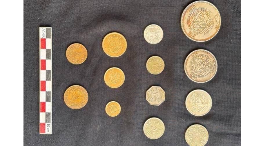 اكتشاف عملات تاريخية في الإسكندرية
