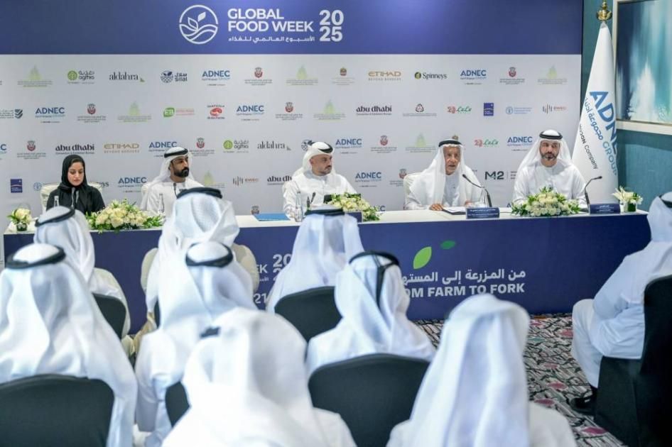 أبوظبي تستضيف الأسبوع العالمي للغذاء 21 ــ 23 الجاري