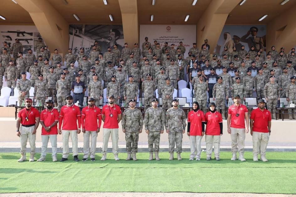 قائد عام شرطة أبوظبي يشهد ختام بطولة مبارك بن محمد للرماية
