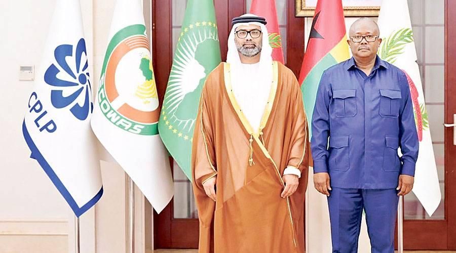 سفير الإمارات يقدم أوراق اعتماده إلى رئيس غينيا بيساو