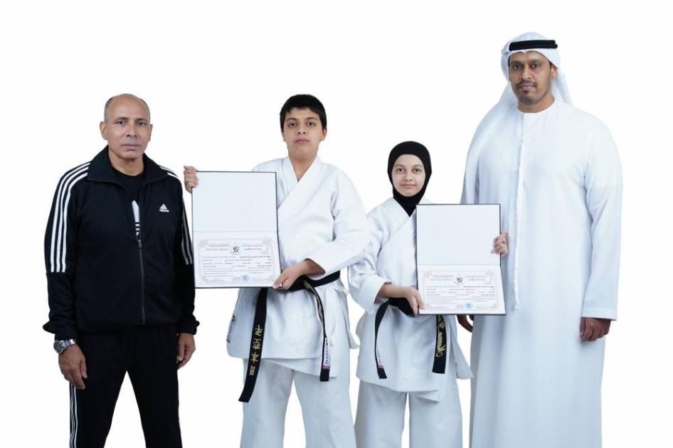 إنجاز جديد لفريق الكاراتيه في جمعية الاتحاد النسائية