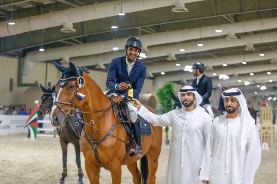 عمرو جمال يتألق في الأسبوع الرابع من دوري القفز