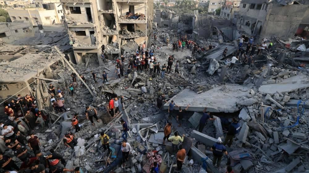 نتنياهو: ألقينا 153 طناً من القنابل على غزة الأحد