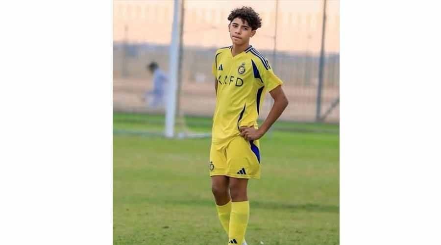 مقطع قصير يشعل السوشيال ميديا.. نجل رونالدو يتحدث العربية