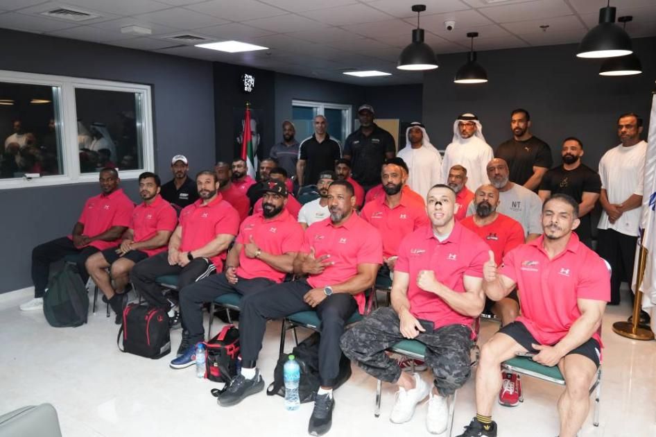 منتخب بناء الأجسام يؤكد جاهزيته لبطولة غرب آسيا
