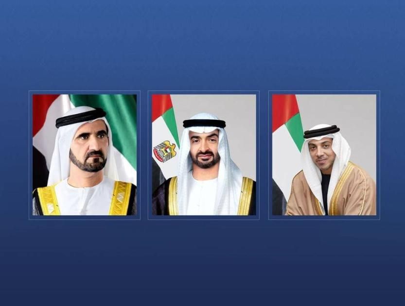 رئيس الدولة ونائباه يهنئون رئيس كازاخستان بذكرى يوم الجمهورية