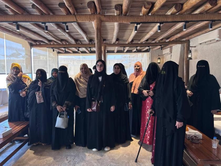 25 زائرة من «التنمية الأسرية» في ضيافة حصن الذيد