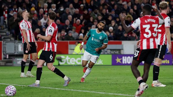 ليفربول يسقط أمام برنتفورد ويعاني من هزيمته الرابعة على التوالي بالدوري الإنجليزي