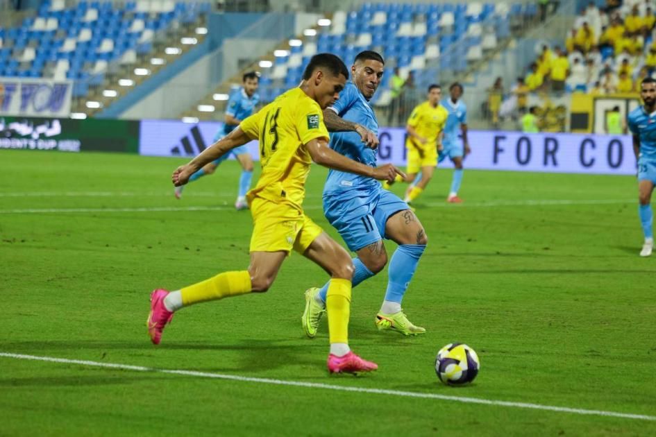 دبا يقصي الوصل من دور الـ 16 بركلات الترجيح