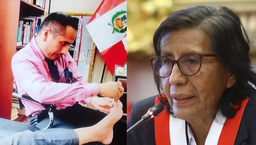 التحقيق مع نائبة في بيرو طلبت من موظف قص أظافر قدميها