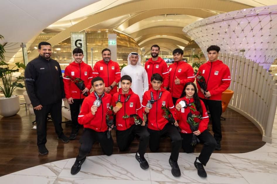 استقبال حافل لبعثة منتخب شباب المواي تاي