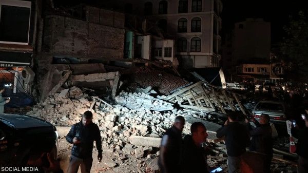 زلزال بقوة 6.1 درجات يهز غرب تركيا