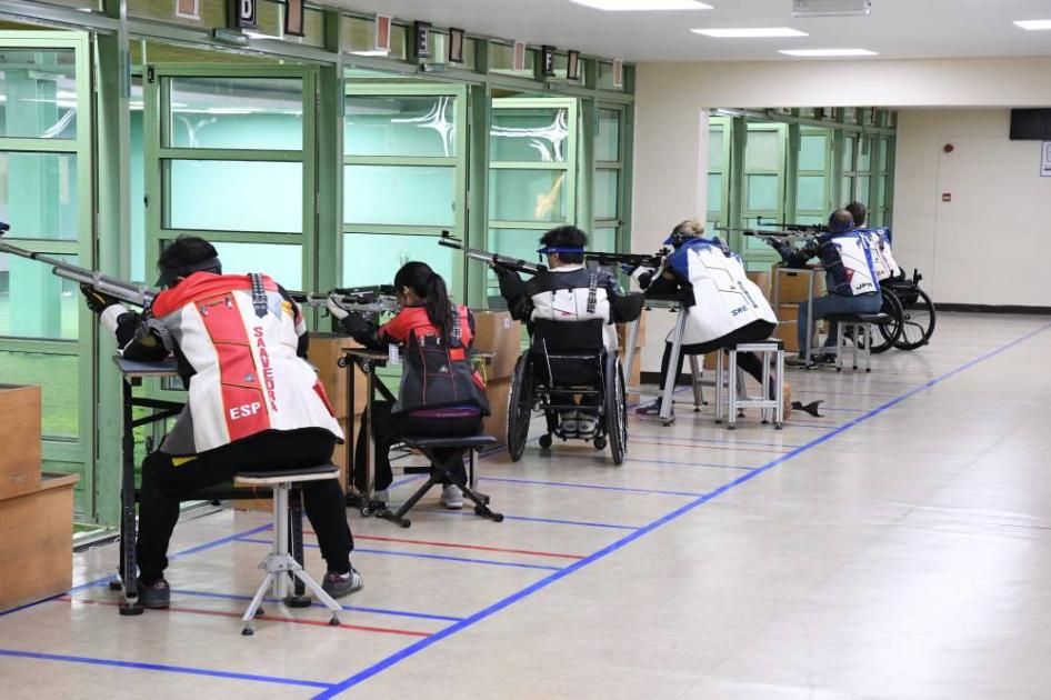 افتتاح كأس العالم للرماية البارالمبية بمدينة العين