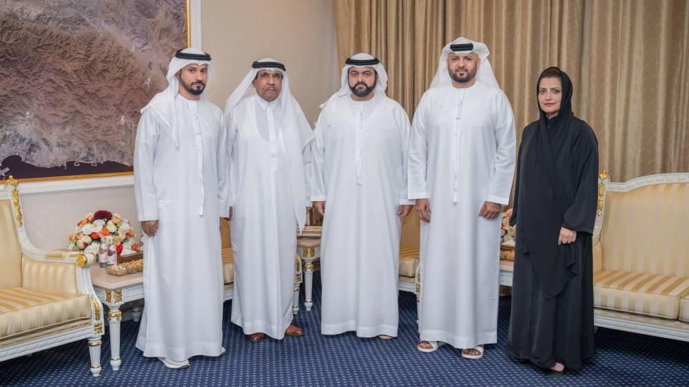 محمد بن حمد يطلع على نتائج بطولة الدوري العالمي للكاراتيه