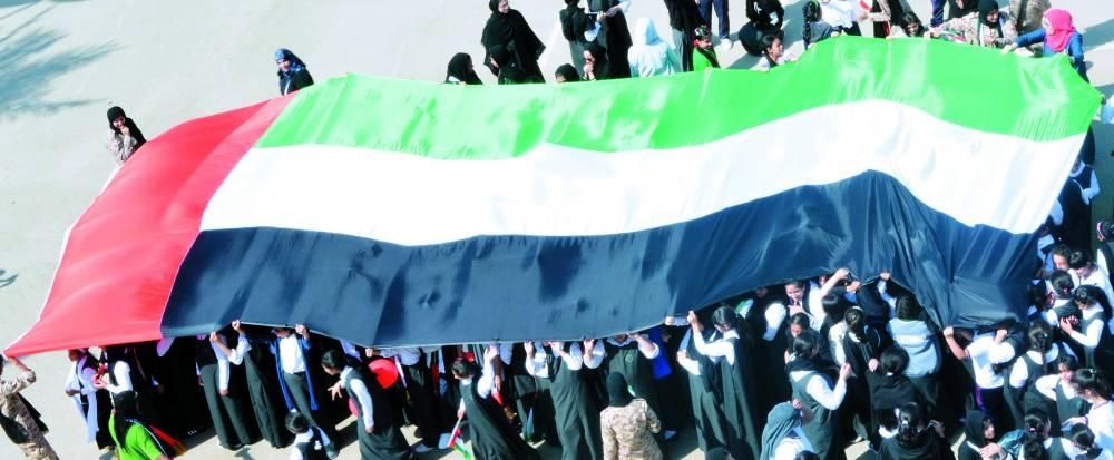 مدارس تحتفي بيوم العَلَم الإماراتي بروحٍ الفخر والانتماء