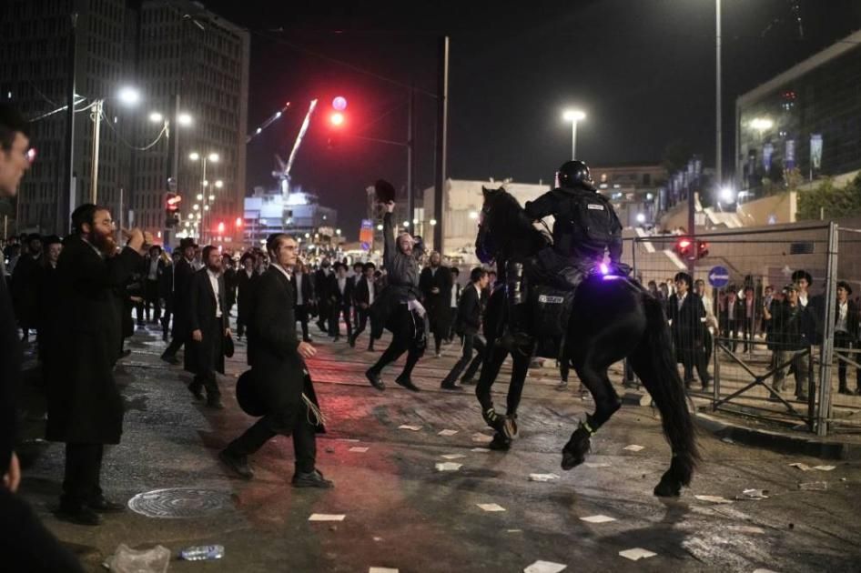 وفاة شاب في احتجاج الحريديم في القدس