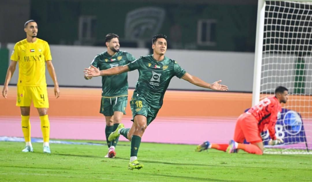 خورفكان يبعد الوصل عن المركز الثالث للدوري