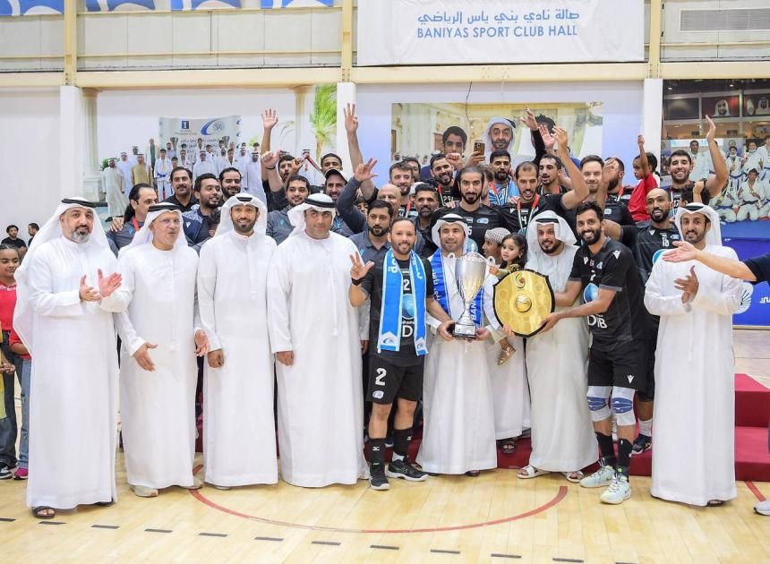 بني ياس يشارك في البطولة العربية للطائرة