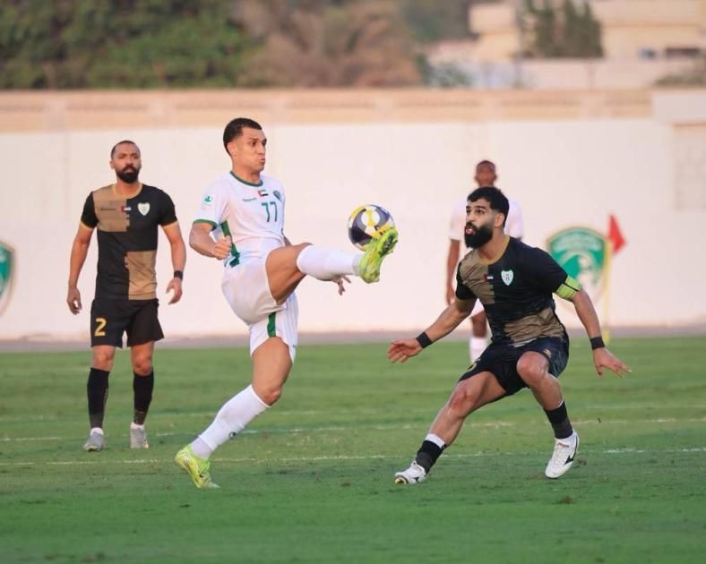 تعادل الحصن والإمارات في قمة دوري الأولى
