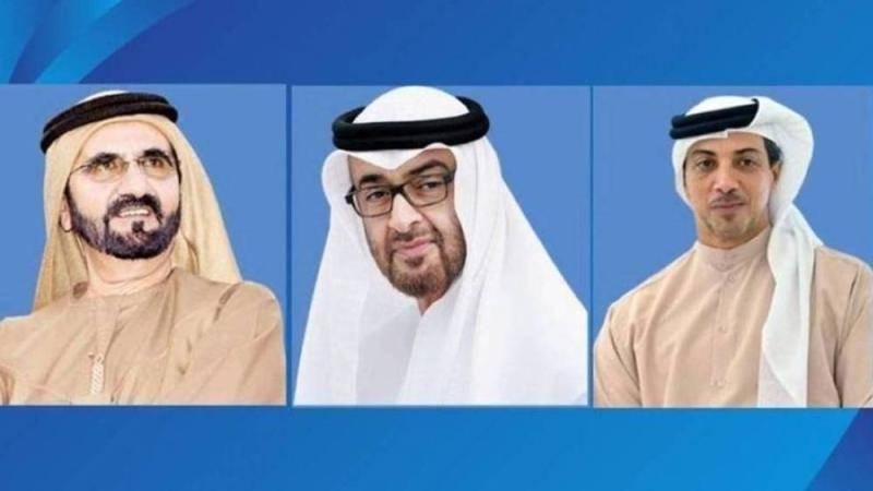 رئيس الدولة ونائباه يعزون خادم الحرمين بوفاة خالد بن محمد