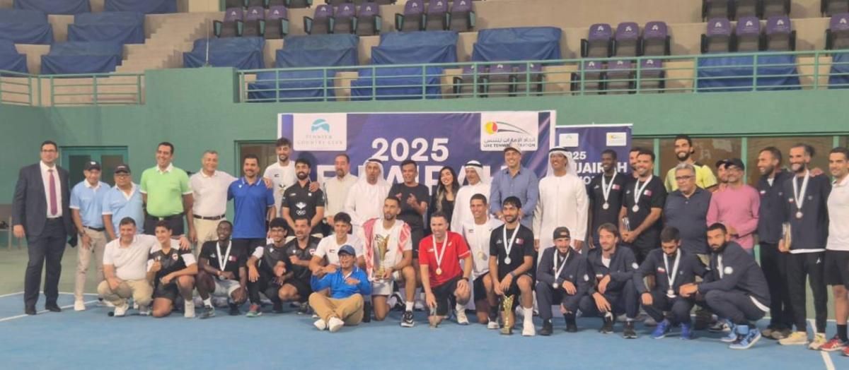 منتخب الأردن بطل «دولية الفجيرة للتنس»