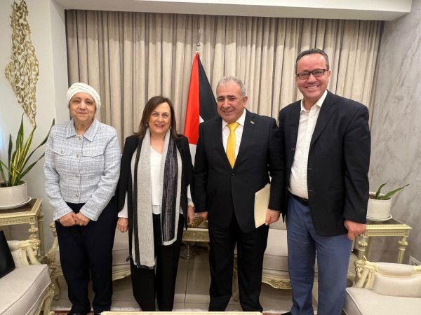 جمعية المواساة في زيارة تهنئة للسفير الأسعد بمناسبة تولّيه منصبه الجديد سفيرًا لفلسطين بلبنان