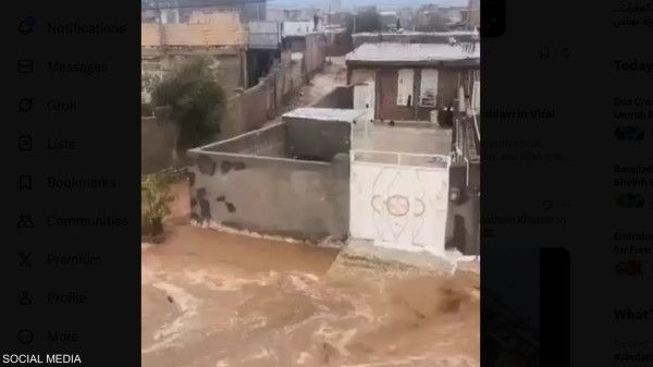 أمطار تسبب فيضانات في إيران بعد تلقيح السحب لمواجهة الجفاف