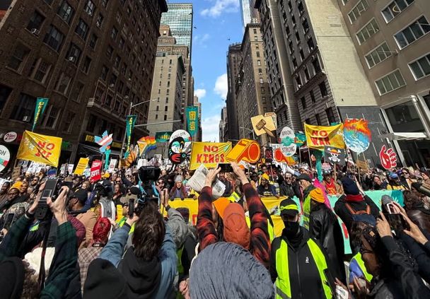 مظاهرات نيويورك