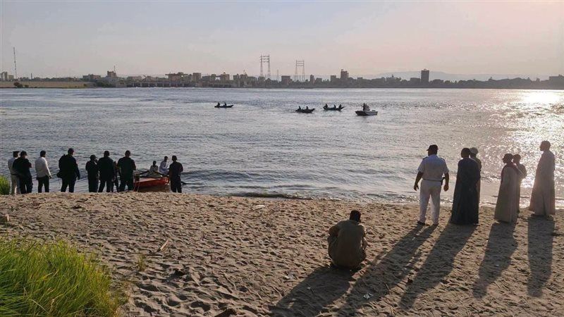 غرق 5 شباب من قرية