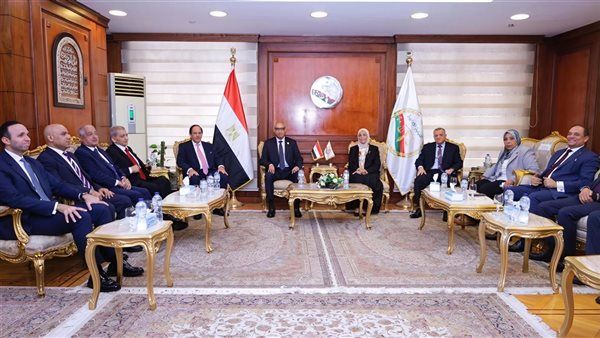 رئيسة النيابة الإدارية تستقبل رئيس مجلس الدولة