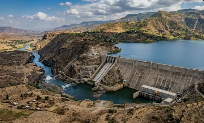 تدفقات بطيئة لبحيرة سد النهضة