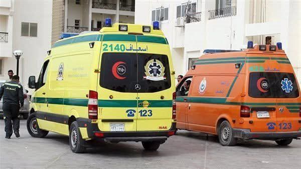 إصابة شخصين في حريق سيارة نقل بالمنصورة