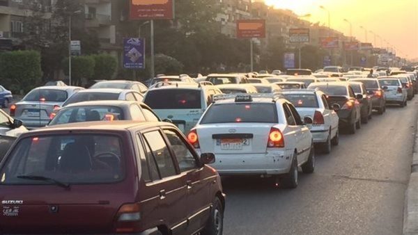 حالة المرور اليوم الأربعاء، زحام بوسط القاهرة وكورنيش النيل ودائري المنيب