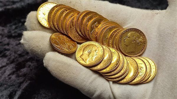 تراجع جديد فى أسعار جنيهات الذهب بالصاغة بختام تعاملات اليوم الجمعة