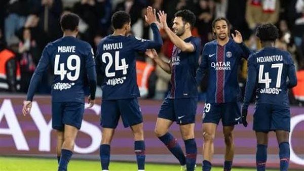 الدوري الفرنسي، باريس سان جيرمان يتأخر بهدف أمام ليل في الشوط الأول