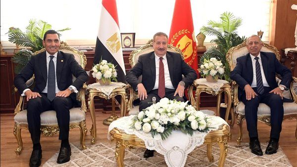 وزير الشباب والرياضة يصل بورسعيد لافتتاح أولمبياد الشركات وتفقد عدد من المنشآت
