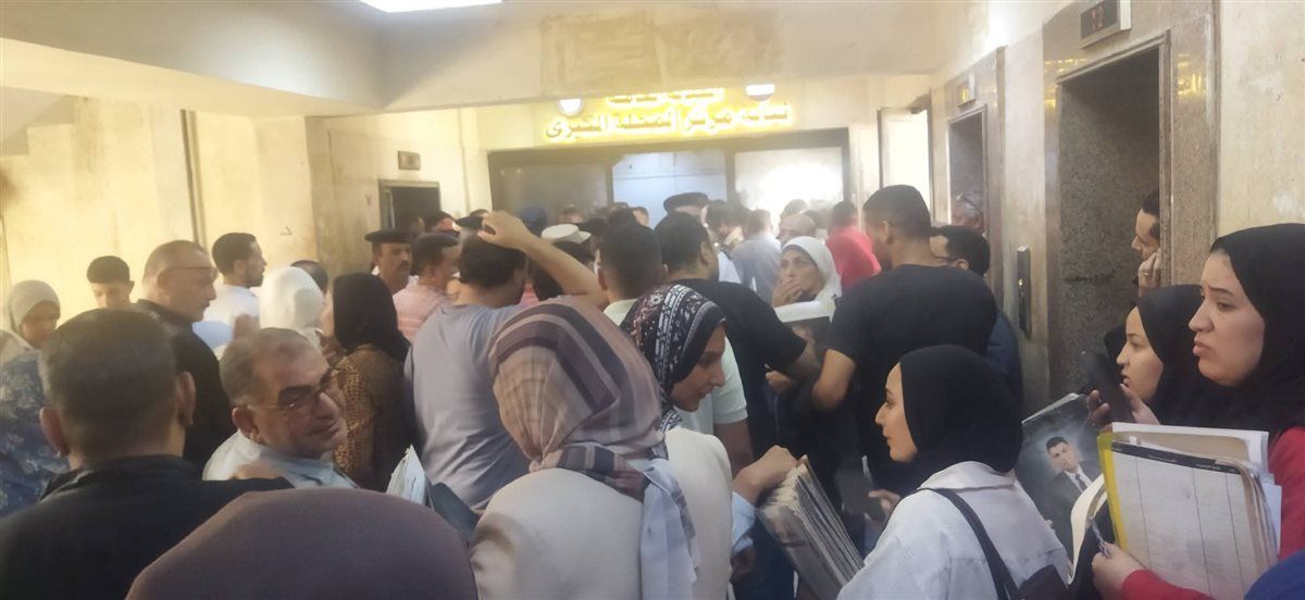 الحماية المدنية تنقذ 6 محتجزين داخل مصعد محكمة المحلة