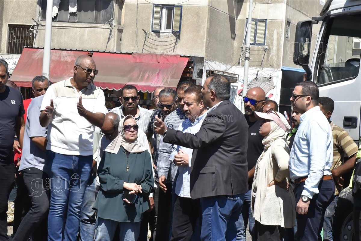 محافظ بورسعيد يتابع ميدانيًا إصلاح كسر خط طرد محطة الضواحي الجديدة