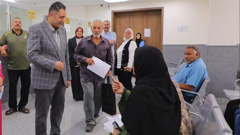 محافظ دمياط يتفقد