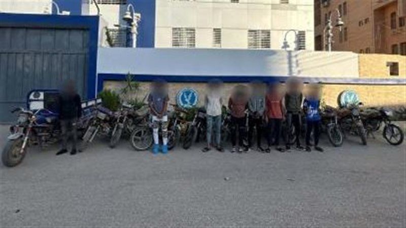 ضبط تشكيل عصابي لسرقة الدراجات النارية في المنيا