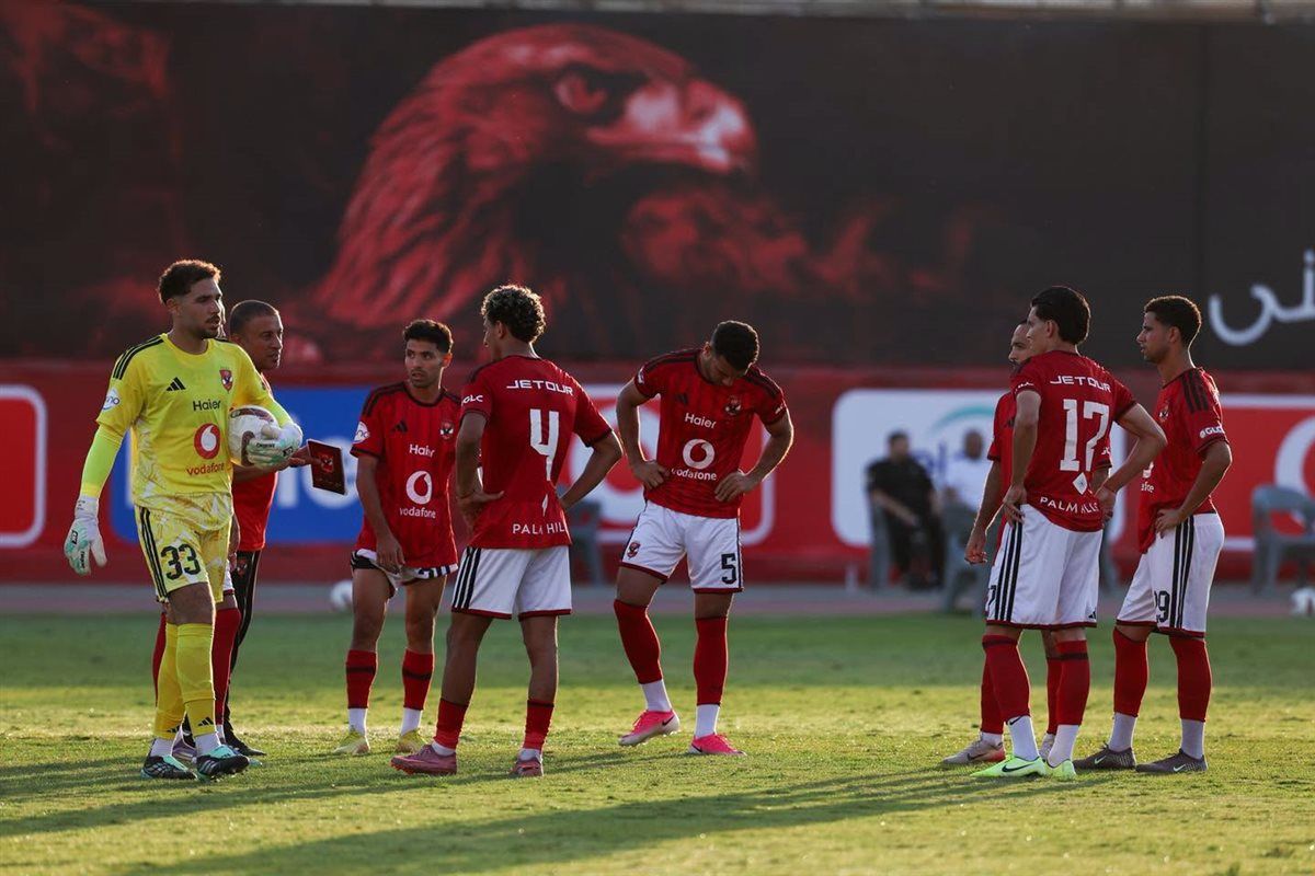 بمشاركة الشناوي، لقطات من ودية الأهلي ومصر المقاصة