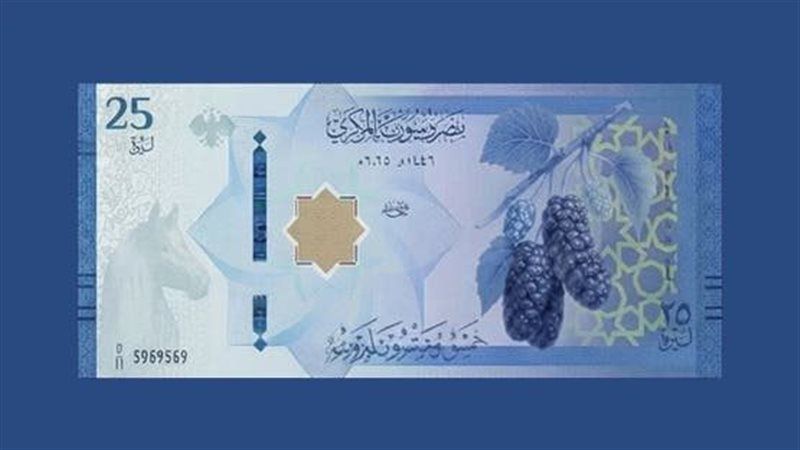 سعر الدولار مقابل الليرة في مصرف سوريا المركزي اليوم الجمعة