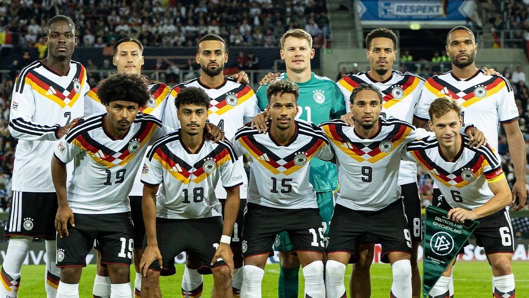 دوري الأمم الأوربية، تعادل سلبي بين اليونان وألمانيا في الشوط الأول