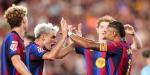 برشلونة يضرب أتلتيك بلباو بثنائية ويتصدر الليجا تحت أنظار حمزة عبد الكريم