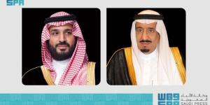 خادم الحرمين الشريفين وولي العهد 
يتلقيان تهاني القادة العرب بمناسبة اليوم الوطني الـ95